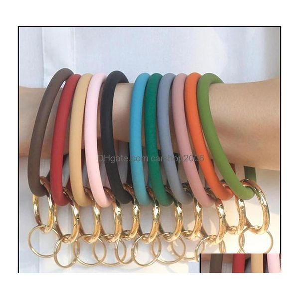 key rings key rings jewelry fashion solid silica gel wear bracelet keychain for women gifts trendy exaggerated circle wristlet unise otjuq, Slivery;golden
key rings key rings jewelry fashion solid silica gel wear bracelet keychain for women gifts trendy exaggerated circle wristlet unise otjuq, Slivery;golden