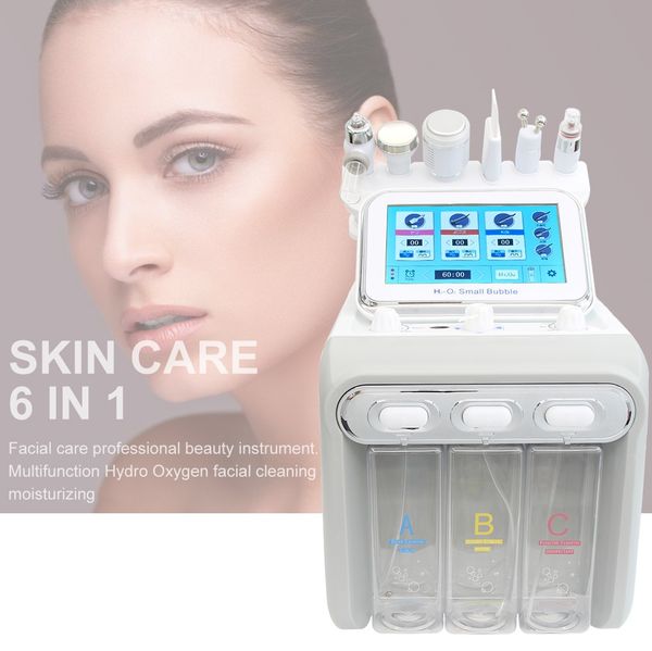 multi-functional beauty equipment upgrade 6 in 1 hydrogen oxygen small bubble rf beauty instrument face lifting dermabrasion device skin scr, Black;white
multi-functional beauty equipment upgrade 6 in 1 hydrogen oxygen small bubble rf beauty instrument face lifting dermabrasion device skin scr, Black;white