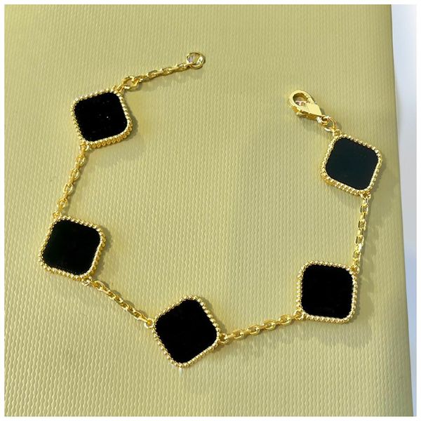 clover bracelets clovers bracelet chain gold bangle links permanent braclets armband damen silber gold bangles for bride chains shamrock bra, Black
clover bracelets clovers bracelet chain gold bangle links permanent braclets armband damen silber gold bangles for bride chains shamrock bra, Black