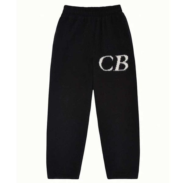 men's pants winter new letter jacquard cole buxton knit trousers men women oversize pants889, Black
men's pants winter new letter jacquard cole buxton knit trousers men women oversize pants889, Black