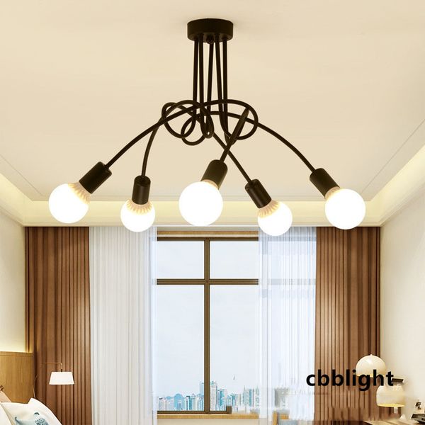 retro fancy chandelier wrought iron led ceiling lamp black and white e27 light living room modern decoration home lighting fixture chandelie
retro fancy chandelier wrought iron led ceiling lamp black and white e27 light living room modern decoration home lighting fixture chandelie