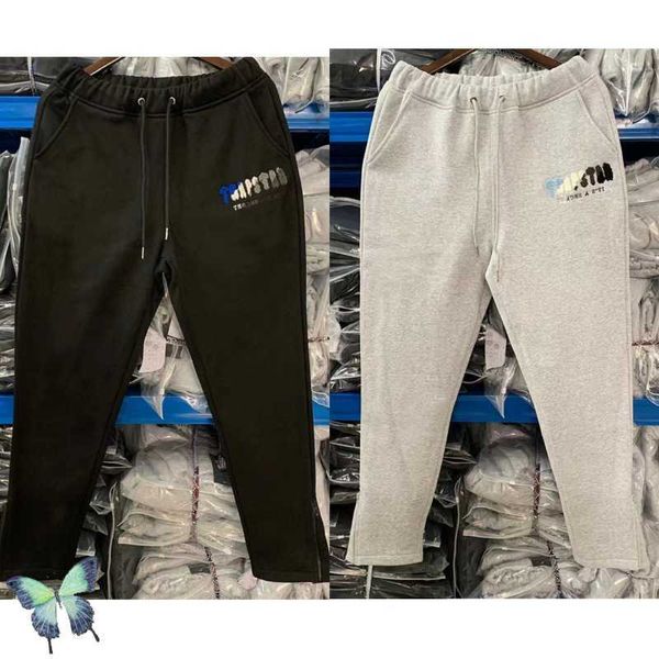 men's pants trapstar embroidery fleece hooded sweatshirt set closure zipper casual sweatpants hoodie suit t221205, Black
men's pants trapstar embroidery fleece hooded sweatshirt set closure zipper casual sweatpants hoodie suit t221205, Black