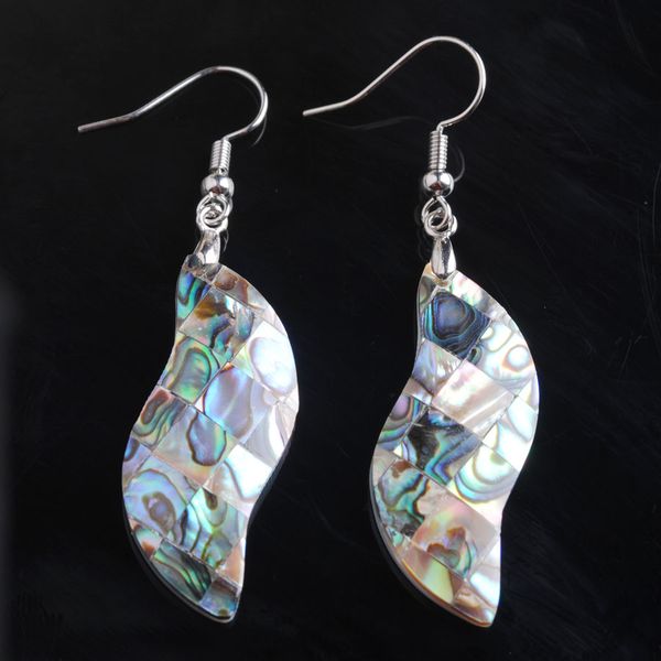 natural colorful abalone shell dangle earrings for women girls casual beach jewelry form shaped seashell earring 10pair v9027, Silver
natural colorful abalone shell dangle earrings for women girls casual beach jewelry form shaped seashell earring 10pair v9027, Silver