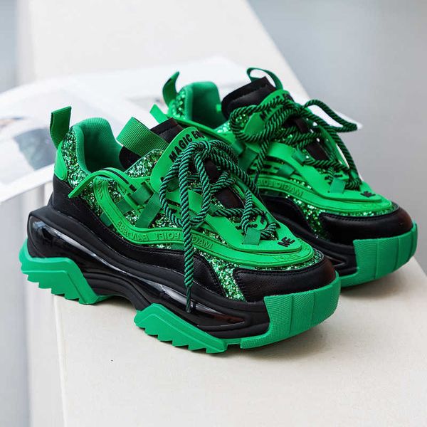 spring new fashion design old daddy shoes female muffin thick bottom sports casual shoes single shoes 22120, Black
spring new fashion design old daddy shoes female muffin thick bottom sports casual shoes single shoes 22120, Black