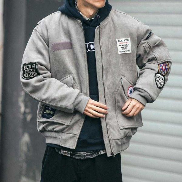 men's jackets 2021 autumn/winter ma1 bomber jacket thick cotton-padded baseball uniform parkas men's trend labeling military padde, Black;brown
men's jackets 2021 autumn/winter ma1 bomber jacket thick cotton-padded baseball uniform parkas men's trend labeling military padde, Black;brown