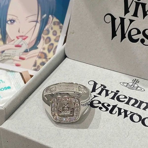 designer vivian westwood ring empress saturn ring has small they1wry1wr, Silver
