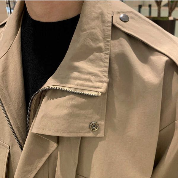 men's jackets new korean men's jacket autumn khaki loose casual college jacket lapel retro short cargo coats buckle decoration str, Black;brown
men's jackets new korean men's jacket autumn khaki loose casual college jacket lapel retro short cargo coats buckle decoration str, Black;brown
