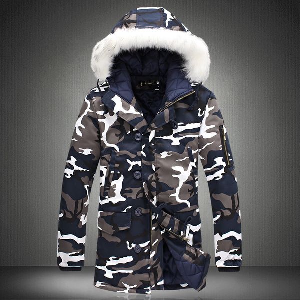 men s down parkas male fur collar hooded wadded camouflage mens military medium long winter coat thickening warm cotton padded jacket 221206, Black
men s down parkas male fur collar hooded wadded camouflage mens military medium long winter coat thickening warm cotton padded jacket 221206, Black