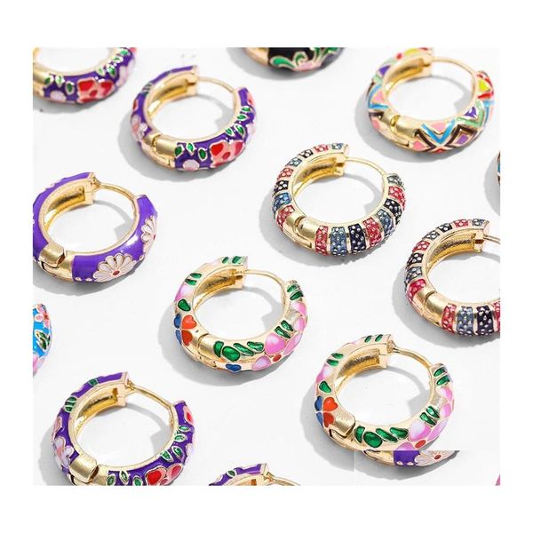 stud vintage enamel flower small stud earrings trendy geometric statement round circle hie earring fashion jewelry 83 d3 drop deliver dh71a, Golden;silver
stud vintage enamel flower small stud earrings trendy geometric statement round circle hie earring fashion jewelry 83 d3 drop deliver dh71a, Golden;silver