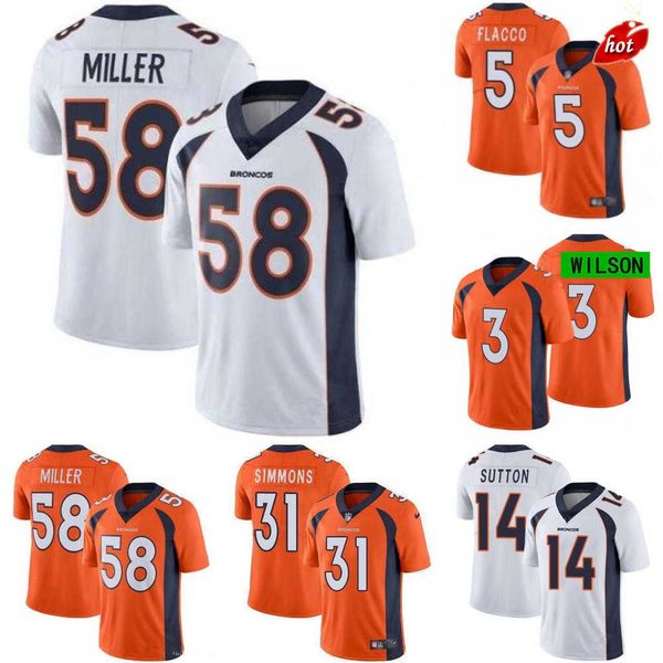 new football denver''broncos''jerseys 58 von miller 3 wilson 14 sutton 31 simmons 5 joe flacco, Black;red
new football denver''broncos''jerseys 58 von miller 3 wilson 14 sutton 31 simmons 5 joe flacco, Black;red