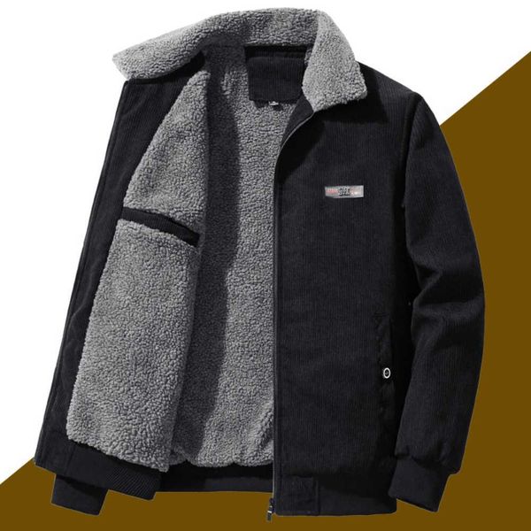 fleece corduroy jacket men trucker lined autumn winter keep warm coats fashion clothing thicken vintage s oc5y, Black
fleece corduroy jacket men trucker lined autumn winter keep warm coats fashion clothing thicken vintage s oc5y, Black