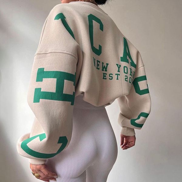 women's hoodies sweatshirts fashion letter print women winter thick fleece o neck loose casual long sleeve streetwear lady pullover 221, Black
women's hoodies sweatshirts fashion letter print women winter thick fleece o neck loose casual long sleeve streetwear lady pullover 221, Black