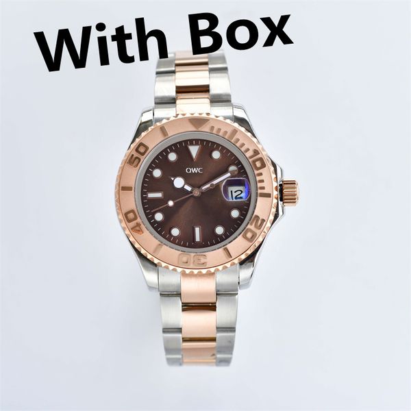 mens 2813 automatic mechanical ceramics watches 41mm full stainless steel gliding clasp swimming factory wristwatches sapphire luminous watc, Slivery;brown
mens 2813 automatic mechanical ceramics watches 41mm full stainless steel gliding clasp swimming factory wristwatches sapphire luminous watc, Slivery;brown