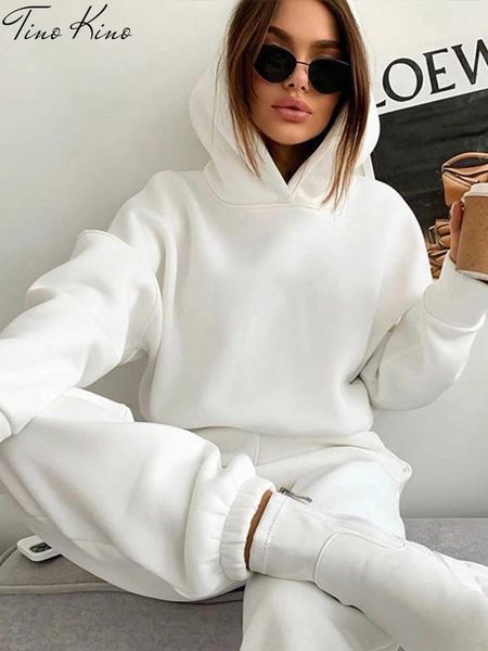 women's two piece pants fleece hooded women tracksuit casual long sleeve elastic waist pant lady 2 set autumn winter sport outfits 2212, White
women's two piece pants fleece hooded women tracksuit casual long sleeve elastic waist pant lady 2 set autumn winter sport outfits 2212, White