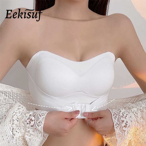 eekisuf strapless bra for woman invisible tube seamless breathable wireless brassiere push up bras lingerie wedding, Red;black
eekisuf strapless bra for woman invisible tube seamless breathable wireless brassiere push up bras lingerie wedding, Red;black