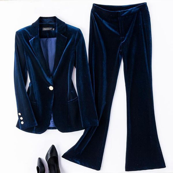 womens two piece pants spring and autumn golden velvet suit coat short fashion professional casual pieces 221206, White
womens two piece pants spring and autumn golden velvet suit coat short fashion professional casual pieces 221206, White