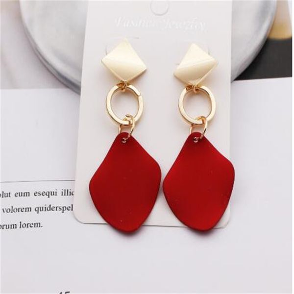 european and american new declaration dangle chandelier green white red geometric pendant earrings women punk metal earrings fashion jewelry, Silver
european and american new declaration dangle chandelier green white red geometric pendant earrings women punk metal earrings fashion jewelry, Silver