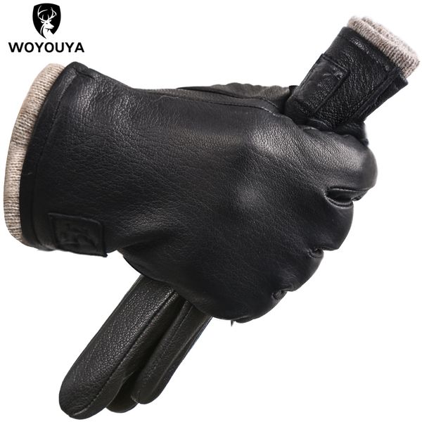 five fingers gloves winter black genuine leather mens gloves keep warm mens winter simple deerskin leather 8011a 221205, Blue;gray
five fingers gloves winter black genuine leather mens gloves keep warm mens winter simple deerskin leather 8011a 221205, Blue;gray