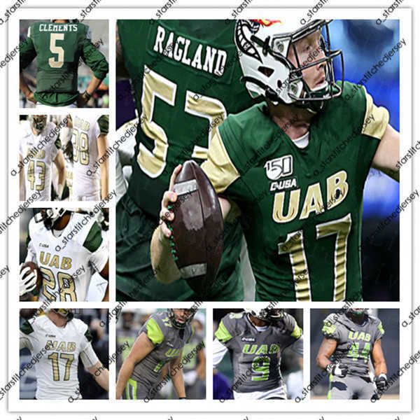 american college football wear custom 2021 college uab alabama birmingham football jersey bryson lucero spencer brown myron mitchell tyler j, Black
american college football wear custom 2021 college uab alabama birmingham football jersey bryson lucero spencer brown myron mitchell tyler j, Black