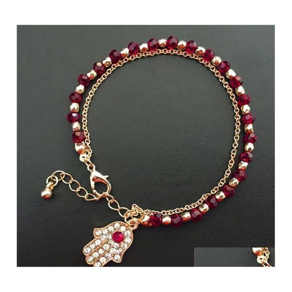 charm bracelets lucky fatima hamsa hand blue evil eye charms bracelets bangles mtilayer beads turkish jewelry for women 641 k2 drop d dhslp, Golden;silver
charm bracelets lucky fatima hamsa hand blue evil eye charms bracelets bangles mtilayer beads turkish jewelry for women 641 k2 drop d dhslp, Golden;silver