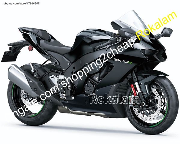 for kawasaki ninja zx-10r 2021 2022 2023 zx10r 21 22 23 zx 10r black abs bodywork motorcycle fairing set injection molding
for kawasaki ninja zx-10r 2021 2022 2023 zx10r 21 22 23 zx 10r black abs bodywork motorcycle fairing set injection molding