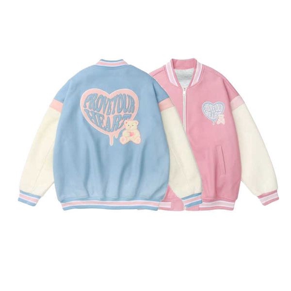 men's jackets 2022 new arrival autumn couple heart foaming print women's oversize baseball jacket men's bomber coat varsity v, Black;brown
men's jackets 2022 new arrival autumn couple heart foaming print women's oversize baseball jacket men's bomber coat varsity v, Black;brown