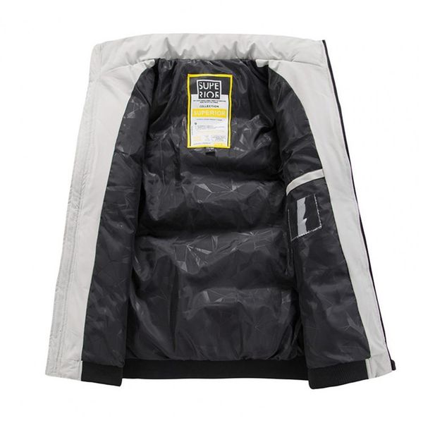 men s down parkas cardigan trendy plus size men winter coat thick cotton padded for work 221205, Black
men s down parkas cardigan trendy plus size men winter coat thick cotton padded for work 221205, Black