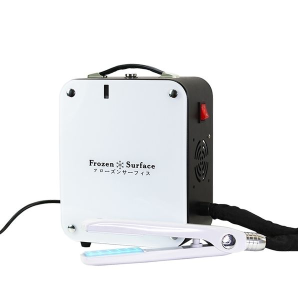 Frozen Hair Care Iron - Professional Cryolipolysis Hair Treatment Device - Ice-Cold Repair for Damaged Hair - Deep Nutrient Absorption Salon
