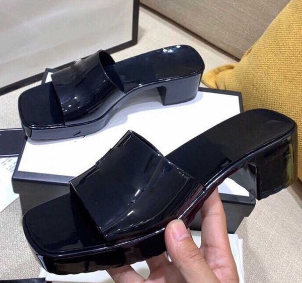 brand casual shoes designer design early spring 2022 new waterproof platform thick heel high heel candy color fashion slippers shoes, Black
brand casual shoes designer design early spring 2022 new waterproof platform thick heel high heel candy color fashion slippers shoes, Black