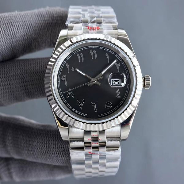 mens watches automatic mechanical watch 41mm arabic numerals dial folding clasp life waterproof design perfect quality wristwatches for men, Slivery;brown
mens watches automatic mechanical watch 41mm arabic numerals dial folding clasp life waterproof design perfect quality wristwatches for men, Slivery;brown