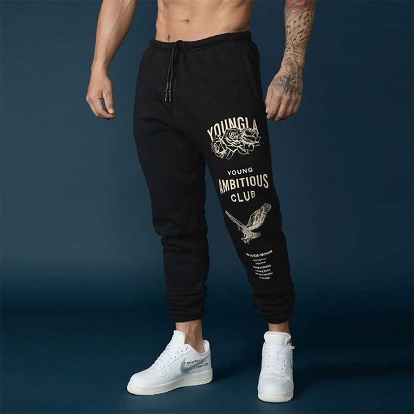 men's pants autumn mens sweatpants sports leisure fitness training leggings trousers men trends fashion pattern print slim pants street, Black
men's pants autumn mens sweatpants sports leisure fitness training leggings trousers men trends fashion pattern print slim pants street, Black