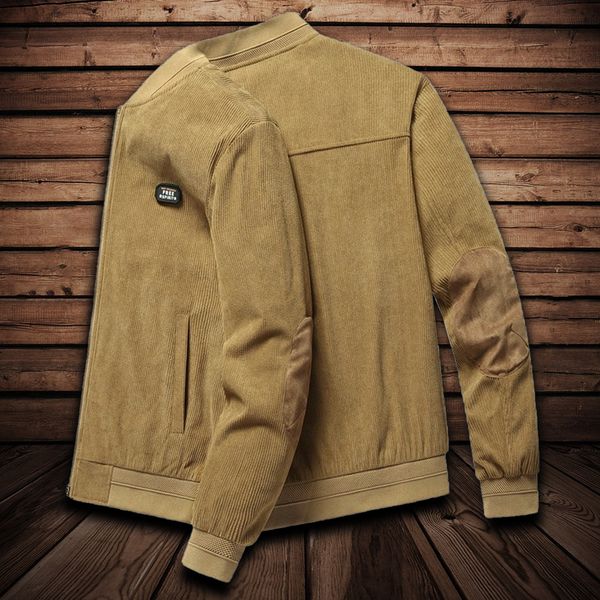 mens jackets lightweight corduroy jacket plus size fall coats vintage style streetwear casual thin breathe fashion 221206, Black;brown
mens jackets lightweight corduroy jacket plus size fall coats vintage style streetwear casual thin breathe fashion 221206, Black;brown