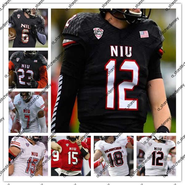 american college football wear ncaa college northern illinois niu football jersey rocky lombardi harrison waylee jay ducker clint ratkovich, Black
american college football wear ncaa college northern illinois niu football jersey rocky lombardi harrison waylee jay ducker clint ratkovich, Black