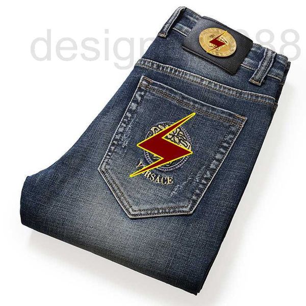 men's jeans designer youth fashion medusa straight jeans men's cotton elastic autumn and winter thick long pants 0knq, Blue
men's jeans designer youth fashion medusa straight jeans men's cotton elastic autumn and winter thick long pants 0knq, Blue