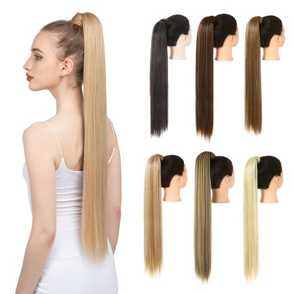 synthetic s synthetic long straight tail hair 32 inch clip in fake hairpiece blonde wrap around pigtail smooth tail 221205, Black
synthetic s synthetic long straight tail hair 32 inch clip in fake hairpiece blonde wrap around pigtail smooth tail 221205, Black