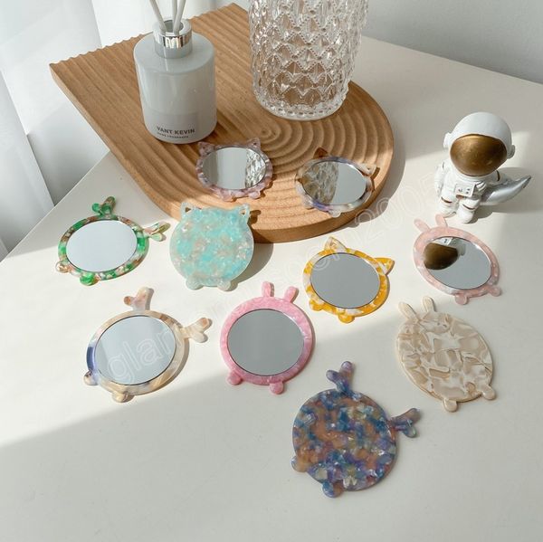 fashion accessories acetate handle cosmetic mirror cute animal style cat/rabbit/antler ear mini mirror for women girls, Silver
fashion accessories acetate handle cosmetic mirror cute animal style cat/rabbit/antler ear mini mirror for women girls, Silver