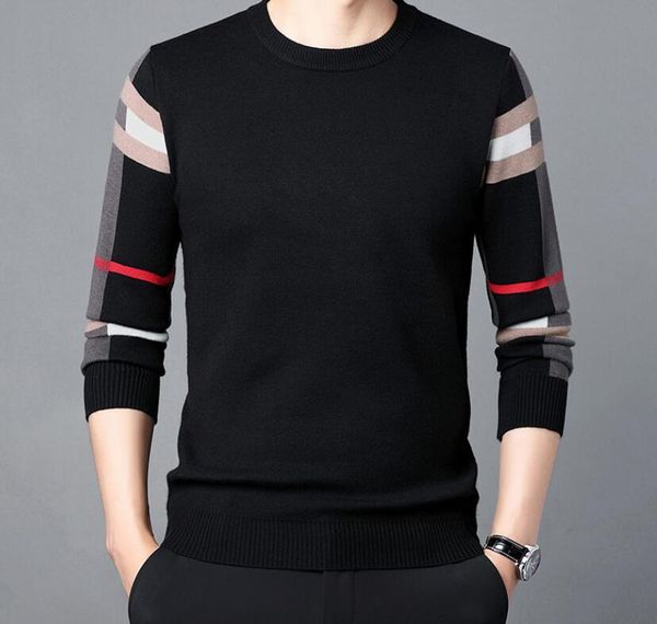 men's sweaters o neck long sleeve knitted sweater blouse polyester spandex casual warm sweater, White;black
men's sweaters o neck long sleeve knitted sweater blouse polyester spandex casual warm sweater, White;black