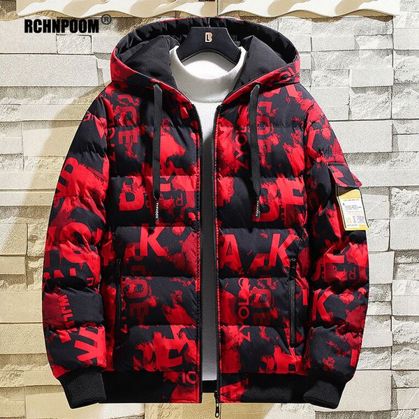 men s down parkas brand clothes cotton warm windproof hooded thick jacket coat winter casual waterproof zipper hat 221206, Black
men s down parkas brand clothes cotton warm windproof hooded thick jacket coat winter casual waterproof zipper hat 221206, Black