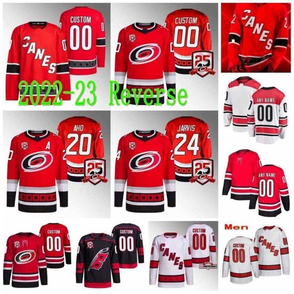 #8 brent burns hurricane reverse retro jersey sebastian aho teuvo teravainen max pacioretty niederreiter andrei svechnikov justin williams j, Black;red
#8 brent burns hurricane reverse retro jersey sebastian aho teuvo teravainen max pacioretty niederreiter andrei svechnikov justin williams j, Black;red