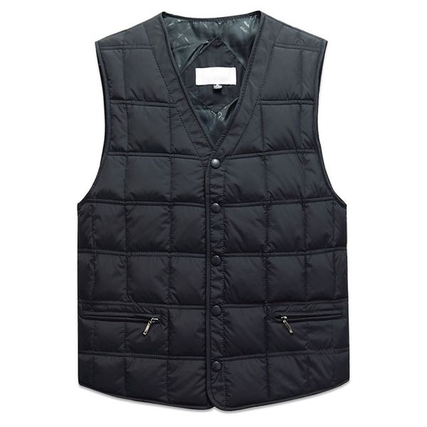 men's down parkas duck sleeveless jacket for men winter windbreaker parka warm thick vest male casual outerwear snow waistcoat with poc, Black
men's down parkas duck sleeveless jacket for men winter windbreaker parka warm thick vest male casual outerwear snow waistcoat with poc, Black