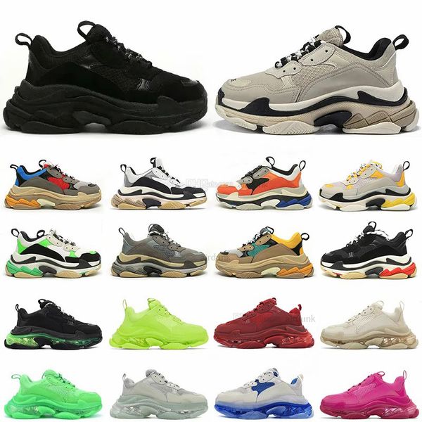 2023 triple s men women designer casual shoes platform sneakers clear sole black white grey red pink blue royal green mens trainers jogging
2023 triple s men women designer casual shoes platform sneakers clear sole black white grey red pink blue royal green mens trainers jogging