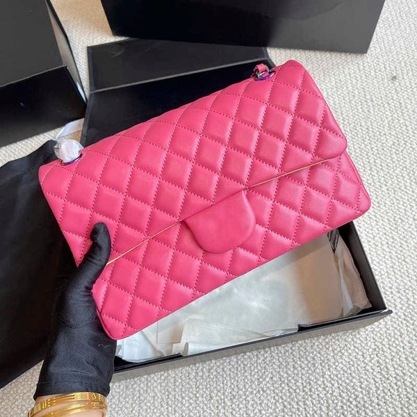 cc bag wallets 25cm classic double flap shoulder bags colorful silver metal hardware chain designer bag lambskin diamond quilting luxury qui, Red;black
cc bag wallets 25cm classic double flap shoulder bags colorful silver metal hardware chain designer bag lambskin diamond quilting luxury qui, Red;black