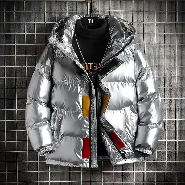 men s down parkas clothing thicken hooded winter jacket coat casual silver warm plus size large l221205, Black
men s down parkas clothing thicken hooded winter jacket coat casual silver warm plus size large l221205, Black
