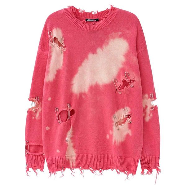 women's sweaters 90s hip hop vintage pin hole smock knitting y2k streetwear men women black pink harajuku broken jumper pullovers 22120, White;black
women's sweaters 90s hip hop vintage pin hole smock knitting y2k streetwear men women black pink harajuku broken jumper pullovers 22120, White;black