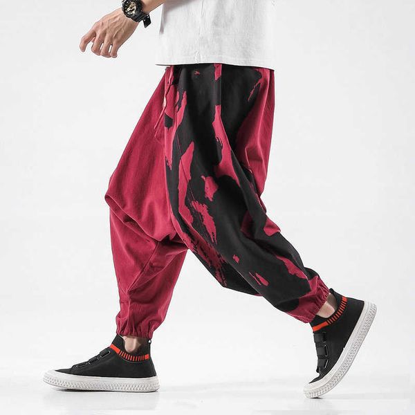 men's pants chinese style cotton linen harem jogger pants men autumn new streetwear printing cross-pants ankle-length men trousers t221, Black
men's pants chinese style cotton linen harem jogger pants men autumn new streetwear printing cross-pants ankle-length men trousers t221, Black