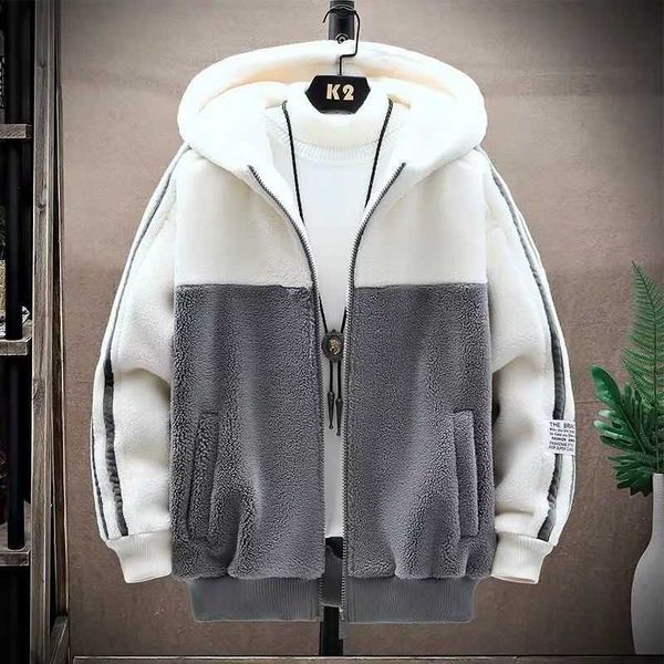 designer cashmere coat men's winter hooded fashion brand versatile thermal jacket women's casual loose cotton cardigan coat, Black
designer cashmere coat men's winter hooded fashion brand versatile thermal jacket women's casual loose cotton cardigan coat, Black