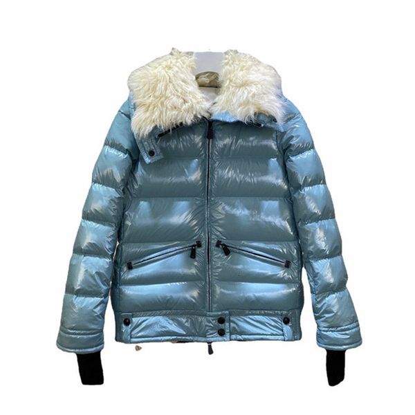 women's down parkas winter 22 women's goose down bright waist lake blue fur collar jacket casual fashion outdoor ski 221205, Black
women's down parkas winter 22 women's goose down bright waist lake blue fur collar jacket casual fashion outdoor ski 221205, Black