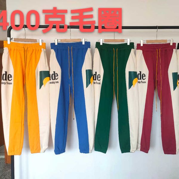 men's pants men women streetwear yellow green red black patchwork sweatpants cotton drawstring moonlight sunset print casual pants t221
men's pants men women streetwear yellow green red black patchwork sweatpants cotton drawstring moonlight sunset print casual pants t221