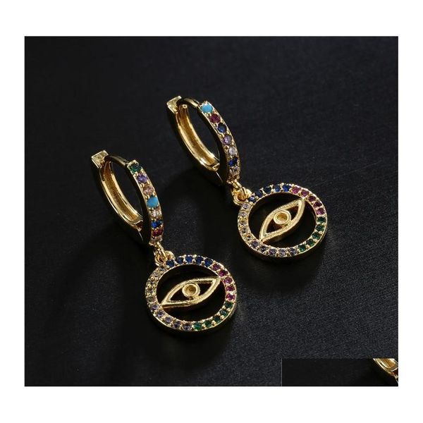hoop huggie pipitree zircon jewelry round charm evil eye earrings mticolor cz stones hoop loops for women lady fashion brincos hie dhvh7, Golden;silver
hoop huggie pipitree zircon jewelry round charm evil eye earrings mticolor cz stones hoop loops for women lady fashion brincos hie dhvh7, Golden;silver