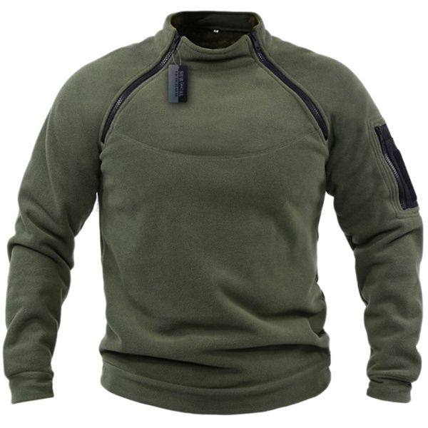 mens jackets us tactical outdoor polar fleece jacket hunting clothes warm zippers pullover men windproof coat thermal hiking underwear 22120, Black;brown
mens jackets us tactical outdoor polar fleece jacket hunting clothes warm zippers pullover men windproof coat thermal hiking underwear 22120, Black;brown